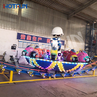 Chine Populaire Mini Volant UFO Ride Extérieur Funnivarium Parc D'attractions Petit Thrill Ride Volant UFO Ride À Vendre