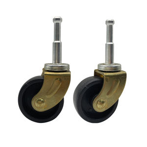 Roulettes à roulettes en PP/Nylon, 2 pièces, 1.25 pouces, haute qualité, pour congélateur et vitrine - Product Image 4