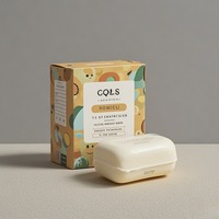 Boîte de papier d'art haut de gamme écologique avec logo personnalisé Design élégant de dossier pour savon lotion crème solaire Emballage de commande en gros