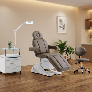 Electric Adjustable Facial Bed 4 Motors Remote Control Beauty Massage Spa Treatment Salon Furniture - Product Image 1