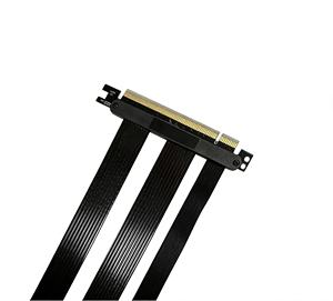 Câble Riser PCIe 5.0 X16 10-60cm <span class=keywords><strong>pour</strong></span> Cartes Graphiques de Bureau 128 Go/s Qualité Industrielle Serveur - Product Image 2