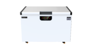 304 Paslanmaz Çelik Ark Şeklinde Entegre İç Kaplama 268L Ultra Düşük -40C -86C Tek Sıcaklıklı Ticari Sandık Tipi Buzdolabı - Product Image 3