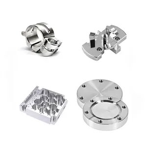 Kundenspezifische CNC-Bearbeitung eloxiertes Aluminium-Edelstahlprodukt Metallteile