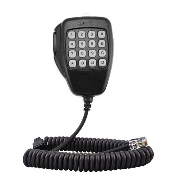 8Pin HM-118TN Mic DTMF Handheld Remote Control Microphone for IC-706 IC-706MKII IC-706MKIIG IC-208H Ham Transceiver Speaker