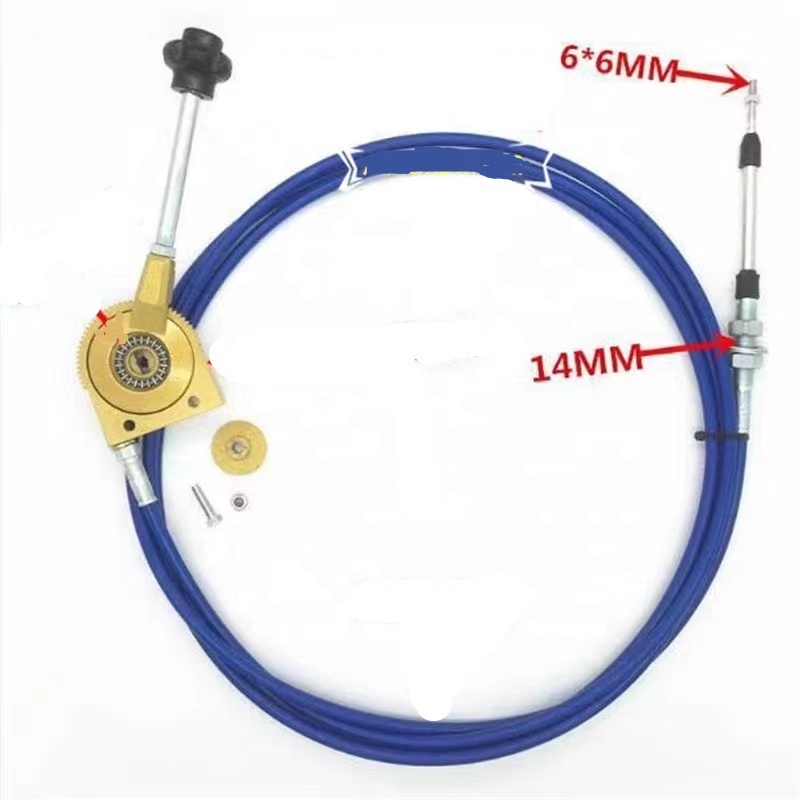 Cable De Control Del Acelerador De 40 Pulgadas Para Excavadora | Accesorio De Motor Flexible De Metal Y Plástico, Compatible Con Modelos Estándar