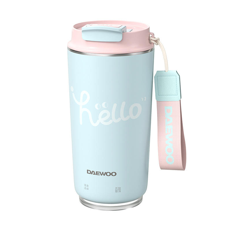 พีชสีชมพูและสีฟ้า [300มล.] D18