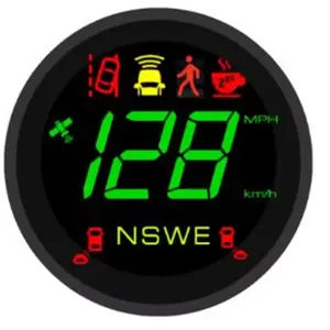 New LED Head up hiển thị ADAS GPS Speedometer với tốc độ chính xác cho xe