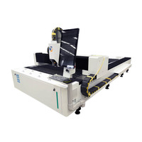 Macchina da taglio laser a fibra CNC a 3 assi raffreddata ad acqua YiHai 3015 da 3000W ad alta produttività, supporta DXF/DST per lamiere metalliche e ottone