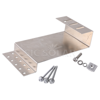Supports de montage solaire photovoltaïque en acier inoxydable, crochet d'installation pour toit en tuiles, support pour panneau solaire photovoltaïque