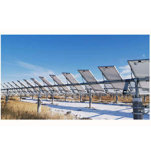 Traqueur <span class=keywords><strong>solaire</strong></span> photovoltaïque automatique à axe unique, personnalisé et économique, pour ferme <span class=keywords><strong>solaire</strong></span> - Product Image 4