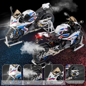 Nouvelle Moto Électrique Jouet Style Moderne Échelle 1:9 Modèles de Moto en Alliage Moulé Sous Pression pour Enfants avec Télécommande - Product Image 3