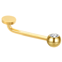 Piercings vaginaux verticaux Christina en titane G23 avec CZ, piercing génital sexy, piercings VCH, bijoux sexy pour le corps