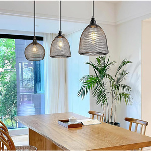 Battery Pendant <b>Light</b> Led Round Remote Control Single Head For Living Room And <b>Dining</b> Room - Product Image 4