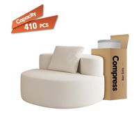 Ensemble de canapés sectionnels en tissu Vente en gros de meubles modernes pour salon avec aspirateur comprimé