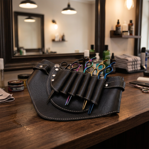 Estuche de Almacenamiento Profesional para Tijeras de Peluquería ASAP BEAUTY PAKISTAN, con Cuero PU, para Tijeras de Salón y Herramientas de Corte de Cabello - Product Image 5