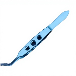 Pinces chirurgicales ophtalmiques manuelles en acier inoxydable, ensemble d'instruments de capsulorhexis, outils de chirurgie oculaire de haute précision, certifiés CE - Product Image 1