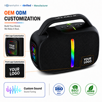 Altavoces de Fábrica de Última Generación, Diseño Inalámbrico, Servicios de Personalización, con Asa de Transporte, Sonido Estéreo Premium para Fiestas