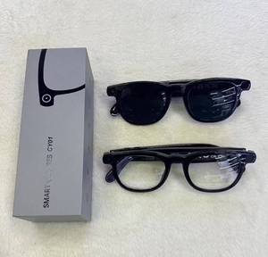 Gafas de sol inteligentes AI, cámara de grabación de vídeo y fotos, con aplicación WIFI Audio, soporte de carga inteligente con 2 pares de gafas con cámara - Product Image 1