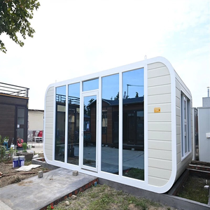 Maison préfabriquée moderne en structure acier, type cabane <span class=keywords><strong>Apple</strong></span>, étanche, résistante au vent, avec panneaux sandwich isolés - Product Image 2
