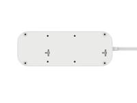 Kantor rumah industri pelindung gelombang Strip daya 1.5m kabel ekstensi 8 outlet standar Australia 5V 3.4A USB Port Tipe C