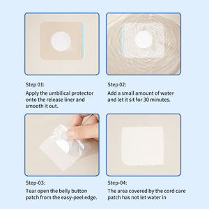 Kids Waterproof Gluteal Pads Soft Protective Butt Stickers Breathable Non-Woven Diaper Rash Care for Bathing - Product Image 2