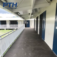 Casa Prefabricada Moderna de Panel Sándwich de Calidad Perfecta, de 2 y 3 Dormitorios, con Sala de Estar