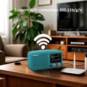 Đài phát thanh <span class=keywords><strong>Internet</strong></span> IR01 kết nối với loa <span class=keywords><strong>WIFI</strong></span> BT, phát sóng trực tuyến thông minh với màn hình LCD lớn, <span class=keywords><strong>radio</strong></span> FM, máy nghe podcast - Product Image 4