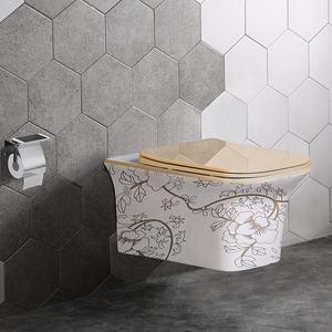 Inodoro Suspendido Nuevo, Inodoros WC, Artículos Sanitarios, Inodoro Suspendido en la Pared - Product Image 5