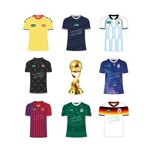 Camisetas de Fútbol para Fanáticos de la Temporada Internacional de Fútbol 2026, con Diseños de Equipos Nacionales de América <span class=keywords><strong>del</strong></span> Norte y América <span class=keywords><strong>del</strong></span> <span class=keywords><strong>Sur</strong></span> - Product Image 1