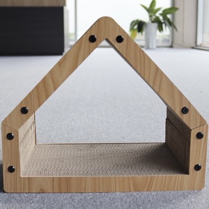 Rascador de gato MDF moderno sostenible de Vietnam, respetuoso con el medio ambiente, sala de estar, mascota, casa de gato de cartón rayable y Juguete - Product Image 2