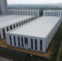 Grande usine connectée, pièces galvanisées en masse anti-corrosion, stabilité unifiée, efficacité d'installation à grande échelle