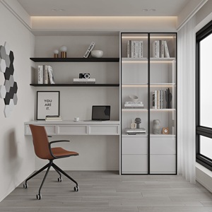 Mueble de Almacenamiento a Prueba de Polvo, Decorativo para Sala de Estar o Dormitorio, Diseño Personalizado, Tablero de Partículas, Moderno y Ecológico, Gabinetes de Cocina - Product Image 2