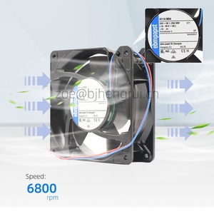 Ebmpapst 4114NH4 119 X119x38mm 24V DC 1.25A 30W 350m 3/H 6800RPM อุปกรณ์สิ่งทอพัดลมระบายความร้อนตามแนวแกน4114NH45 4114NH3 - Product Image 3