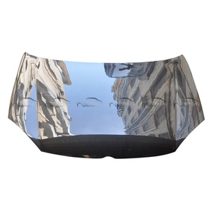 Cubierta de Motor de Fibra de Carbono Tipo OEM para Volkswagen Golf V 5 MK5 G-T-I GTI 2008+ - Product Image 1