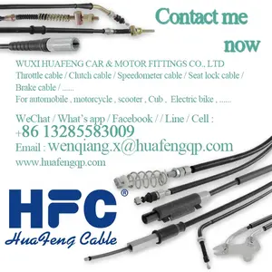 Motorcycle Brake Cable OEM Service / Aftermarket / Hight Performance Motorcycle Front Brake Cable For KYMCO AGILITY 125 EURO