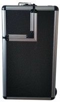 Valise de pilote à roulettes en aluminium Valise de voyage portable personnalisable avec support OEM/ODM Mallette rigide pour le vol