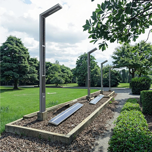 Modern <strong>Design</strong> LED Hotel Outdoor Lighting Aluminum Garden <strong>Street</strong> <strong>Lamps</strong> with IP68 Solar Powered Remote Control 3-Year Warranty - Product Image 3