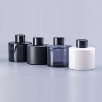 Bouteille en verre vide ronde marron de 100 ml pour diffuseur d'arômes à bâtonnets, idéale pour le bureau à domicile – Achetez des flacons de parfum vides