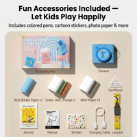 Cámara Educativa para Niños Al Voice Companion K91 con IA, Aprendizaje Fotográfico, Pantalla de 2.4 Pulgadas, Gran Angular de 170°, Linterna LED Integrada - Divertida