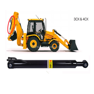 <span class=keywords><strong>Cilindro</strong></span> Hidráulico Personalizado JCB de <span class=keywords><strong>Doble</strong></span> Acción para Retroexcavadora 3CX 4CX, 25Mpa, Alta Calidad - Product Image 1