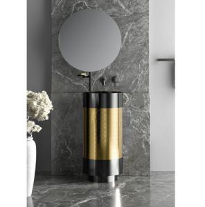 Lavabo de baño de acero inoxidable MUDRA - BGL con calidad de construcción superior y Diseño Contemporáneo para interiores Premium - Product Image 1