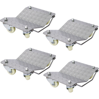 Nouvelle vente véhicule patins Dolly 4 pneu roue voiture 6000 lbs capacité totale Skate Dolly
