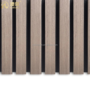 Tamaños personalizables Aisladores de sonido 3 lados Chapa de madera Etiqueta de la pared Decoración Paneles de pared acústicos - Product Image 4