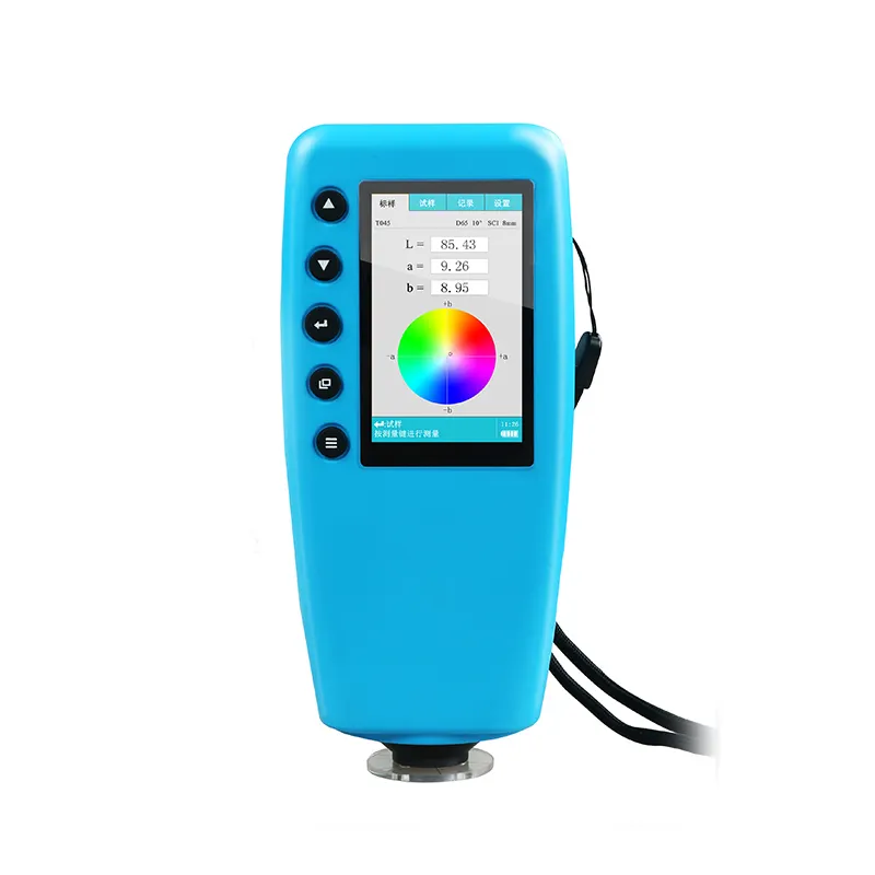 Analisador de cor de laboratório, portátil, colorímetro, digital, preciso, medidor de cor, e * a * b, testador de medição, calibre 8mm