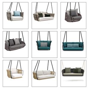 <span class=keywords><strong>En</strong></span> vente populaire Design <span class=keywords><strong>de</strong></span> mode suspendu patio porche jardin PE rotin chaise longue chaise extérieure <span class=keywords><strong>en</strong></span> osier oeuf chaise balançoires - Product Image 4