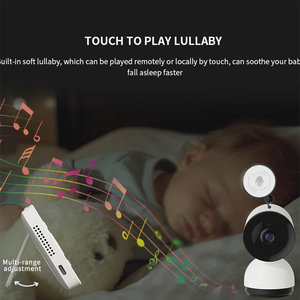 Cámara Inteligente de 5 Pulgadas, 1080P HD <span class=keywords><strong>WiFi</strong></span>, Visión Nocturna, Cámara IP con Seguimiento IA, Monitor de Seguridad para Bebés, Cámara <span class=keywords><strong>WiFi</strong></span> de Red, Monitor para Bebés - Product Image 4