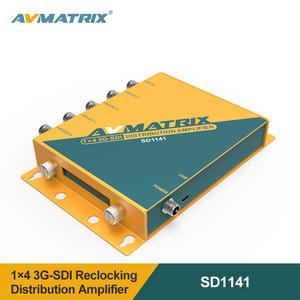 AVMATRIX SD1141 Répartiteurs et convertisseurs vidéo 1*<span class=keywords><strong>4</strong></span> SDI Reclocking <span class=keywords><strong>Distribution</strong></span> Amplificateur - Product Image 2