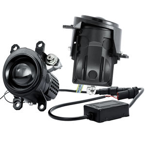Phare antibrouillard projecteur jaune 120W blanc combo 33000Lm 12V Zdf2C 2 pouces pour <span class=keywords><strong>Toyota</strong></span> Honda, lentille Bi-LED IP67 - Product Image 1