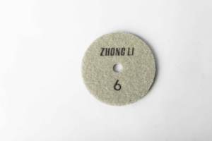 Almohadilla de pulido en seco de diamante de unión de resina de alta calidad en pulgadas (100mm) para granito: brillo rápido e impecable - Product Image 3