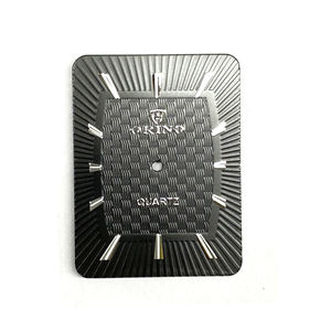 장방형 에칭 손목 시계 다이얼 주문품 적용되는 색인 시계 다이얼 시계 부속 - Product Image 3